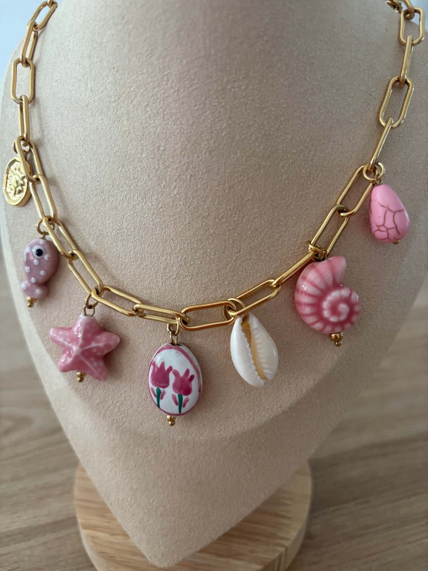 Collier Breloques de la mer