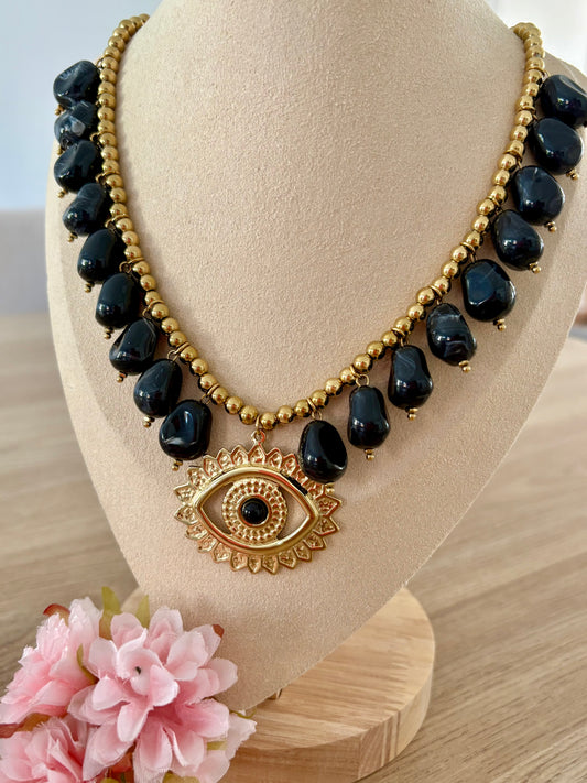 Collier œil noir