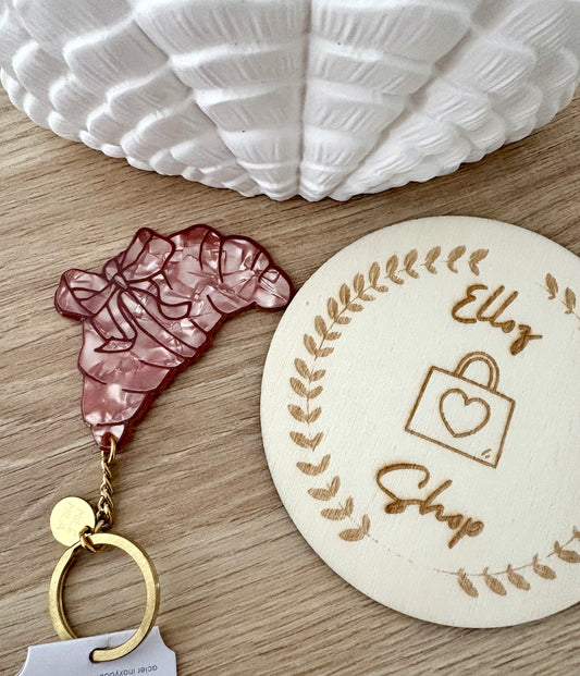 Porte clefs croissant
