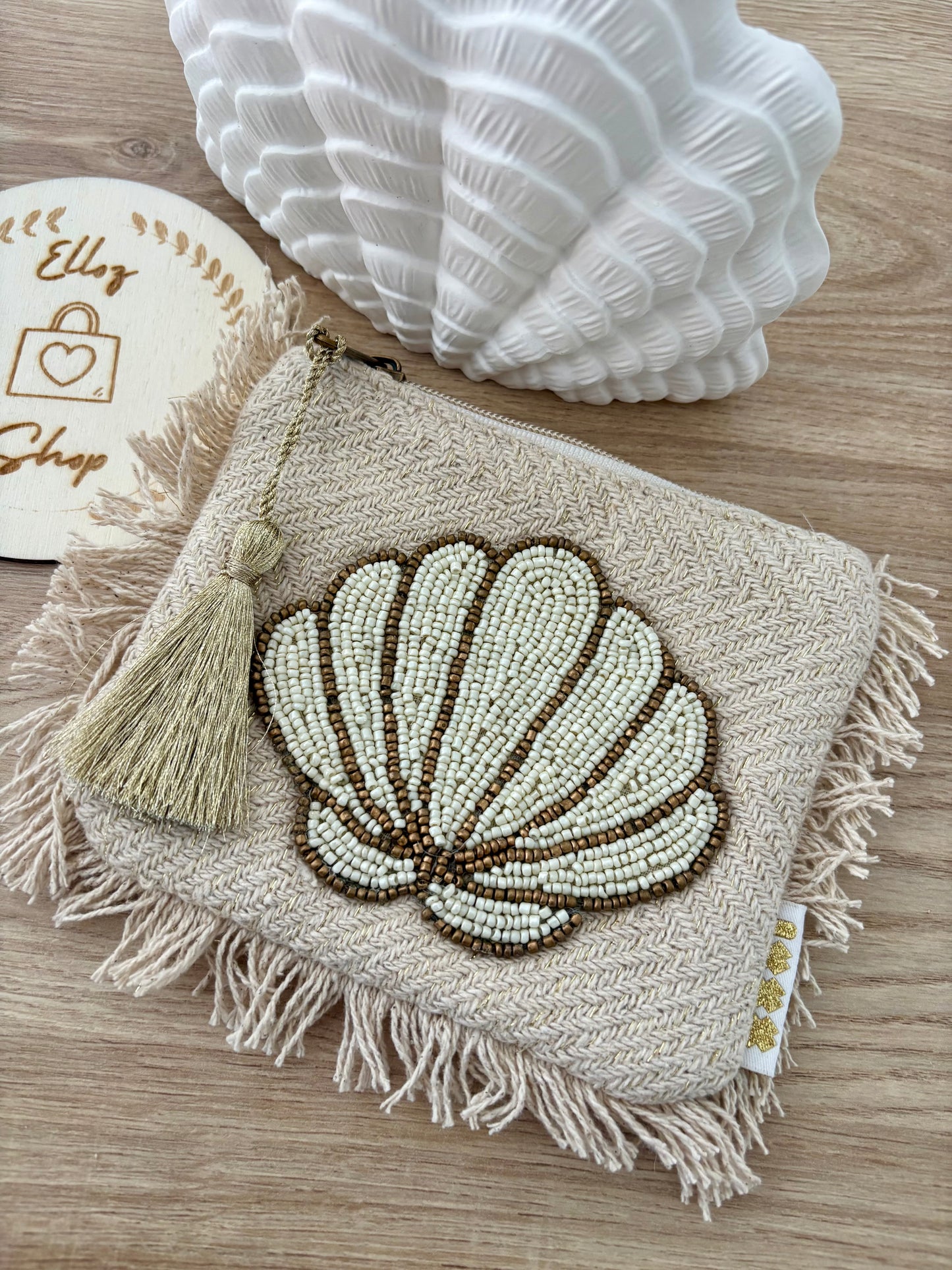 Trousse Coquillage Perles