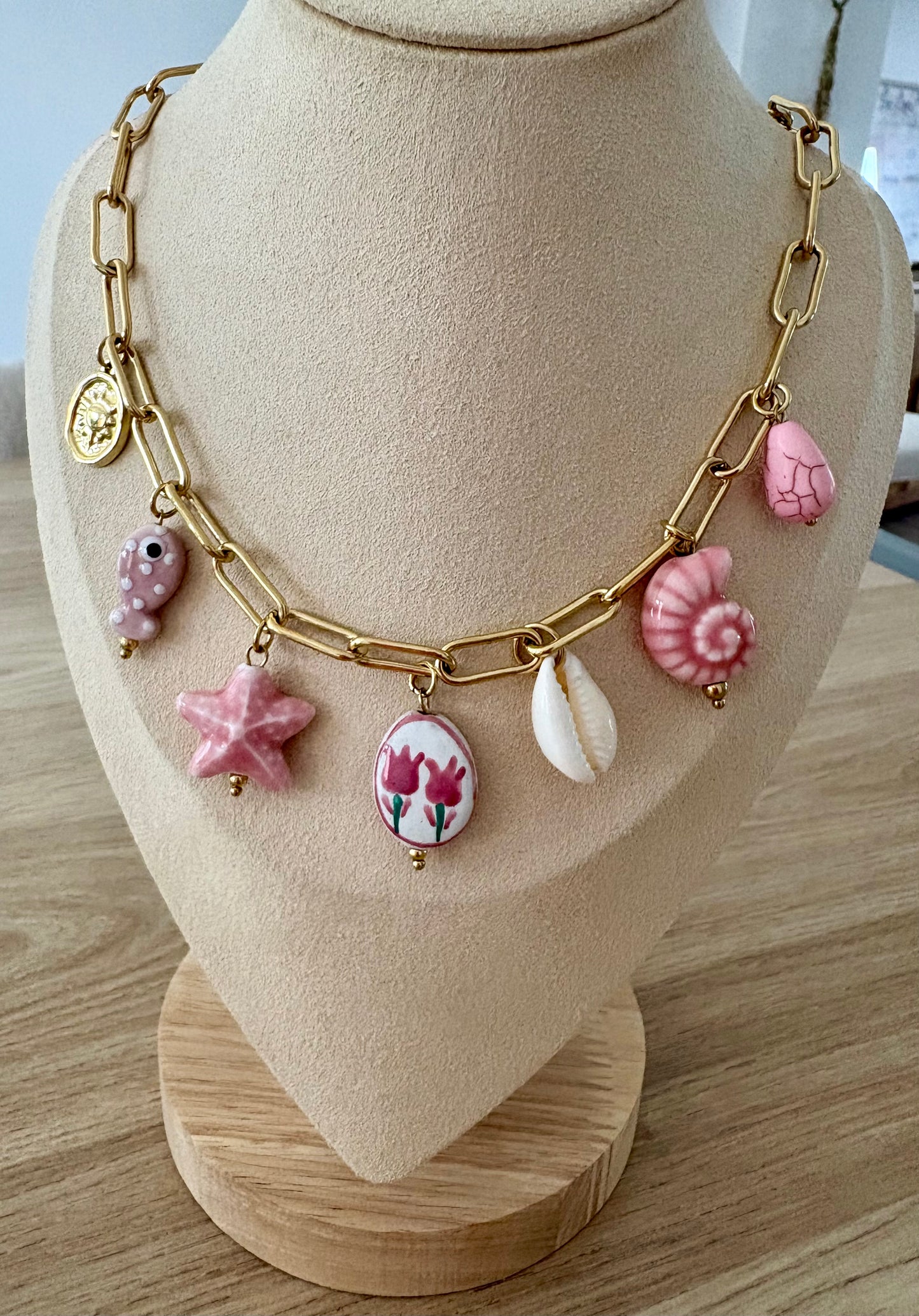 Collier Breloques de la mer