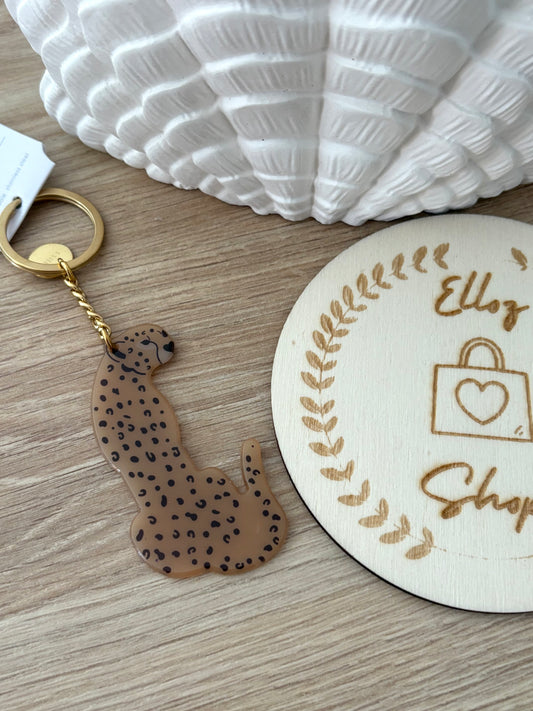 Porte clefs léopard