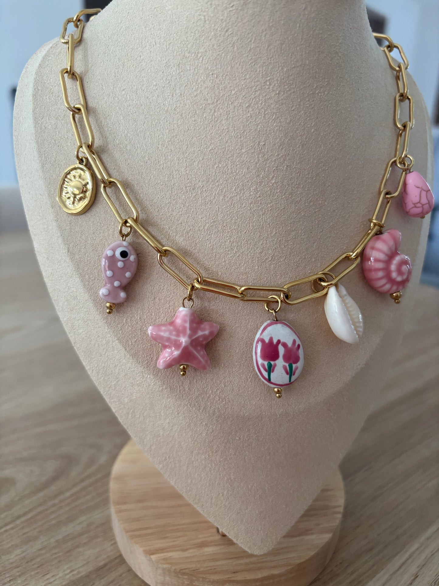 Collier Breloques de la mer