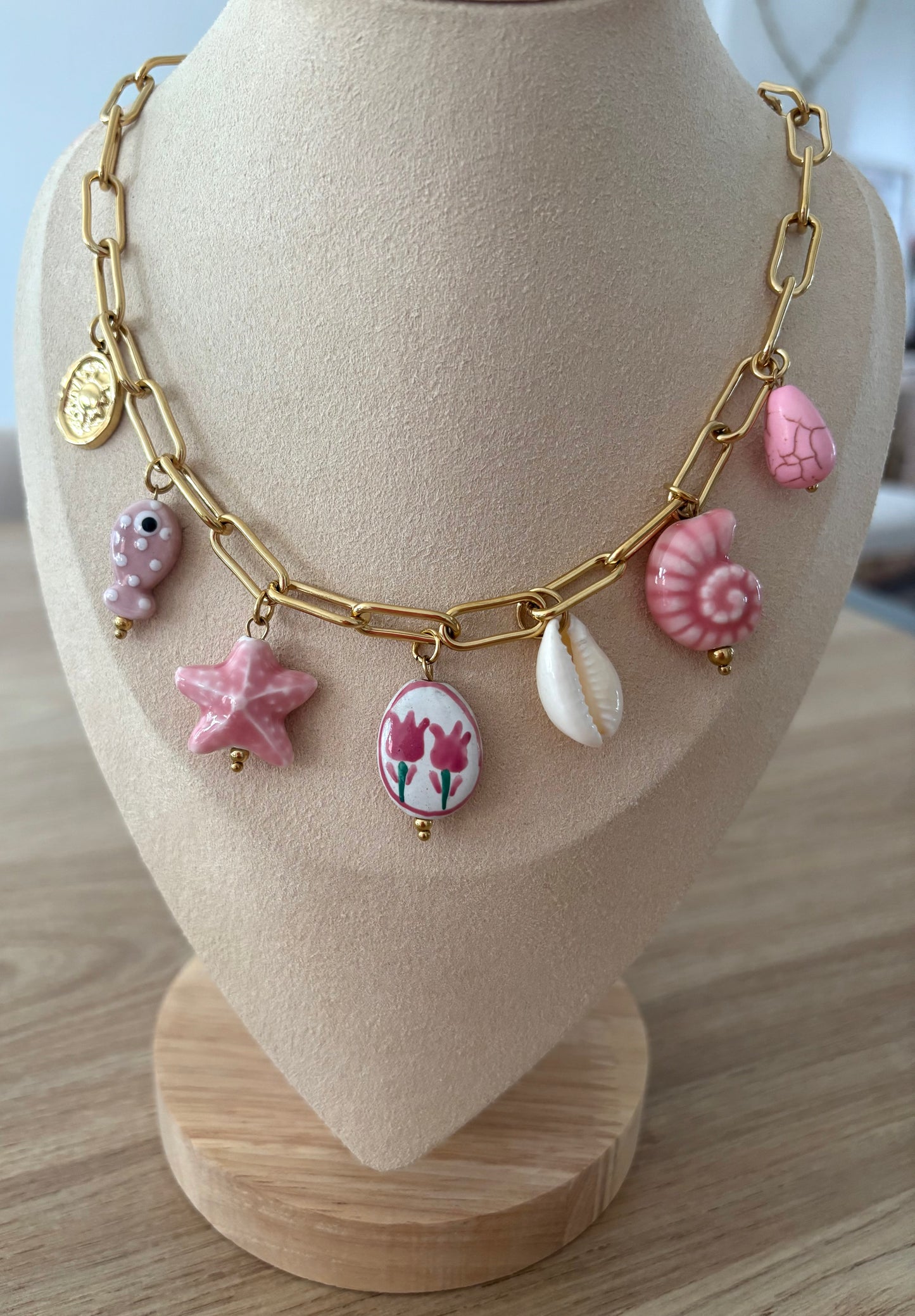 Collier Breloques de la mer